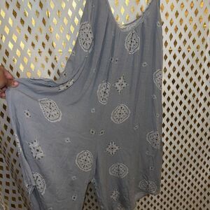 Millibon Romper yoga baggy jumpsuit size L